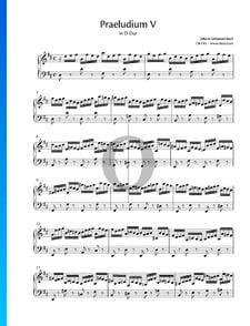Prelude 5 D Major, BWV 850