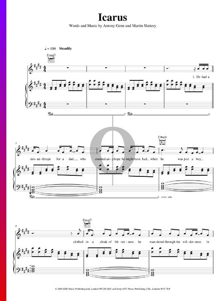 Icarus Partitura
