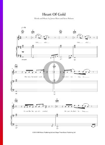 Heart Of Gold Partitura