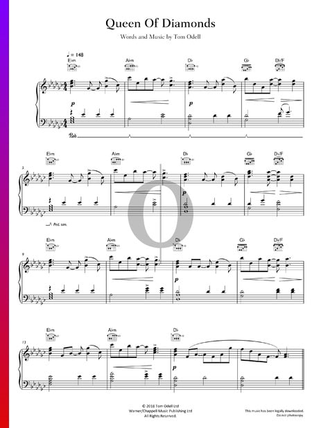 Queen Of Diamonds Sheet Music