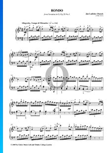 Sonatina in G Major, Op.20 No.1: 2. Rondo