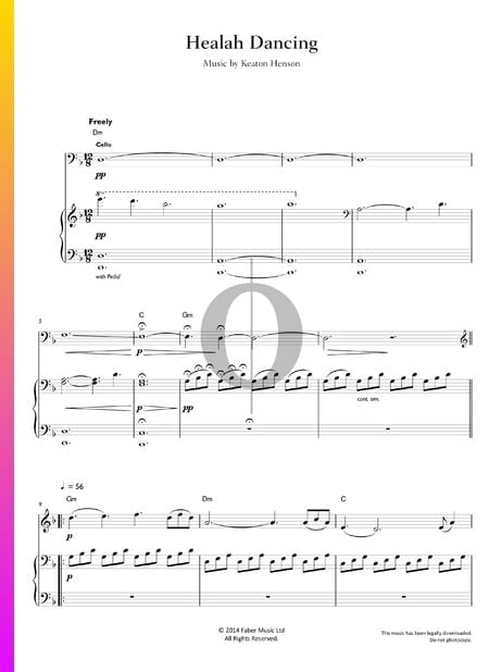 Healah Dancing Sheet Music