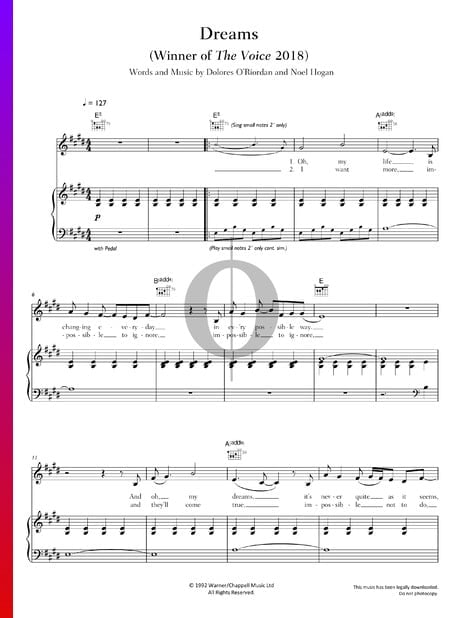 Dreams Sheet Music