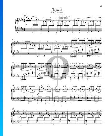 Pour le piano: 3. Toccata Sheet Music
