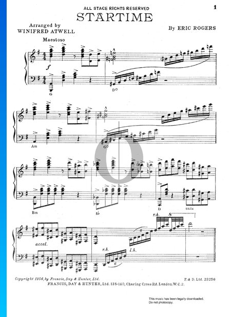 Startime Musik-Noten