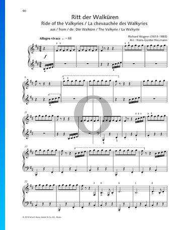 Ride Of The Valkyries Sheet Music