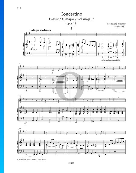 Concertino in G Major, Op. 11