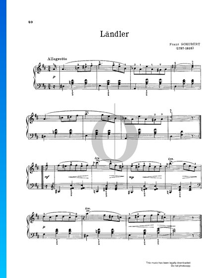 Ländler in D Major