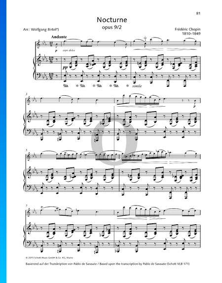 Nocturne in E-flat Major, Op. 9 No. 2