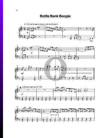 Bottle Bank Boogie Sheet Music