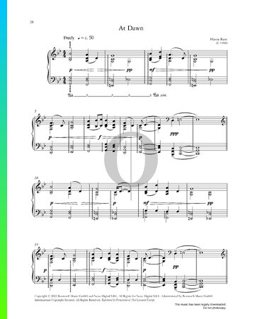 At Dawn Sheet Music