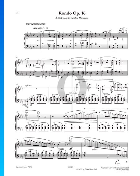 Rondo in E-flat Major, Op. 16