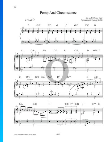 Pomp and Circumstance (Crossover) Sheet Music
