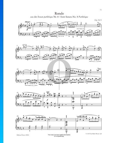 Grande Sonate pathétique, Op. 13: 3. Rondo