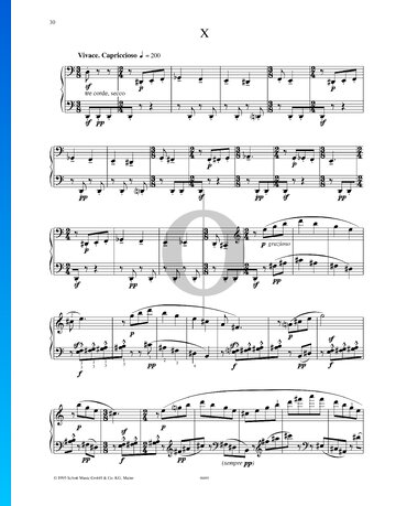 Partition X - Vivace, Capriccioso