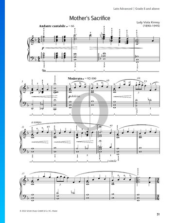 Mother's Sacrifice Sheet Music