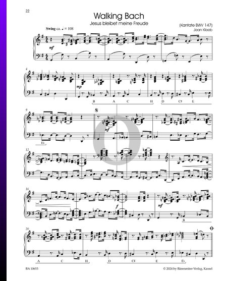 Walking Bach: Jesus bleibet meine Freude
