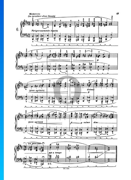 24 Preludes, Op. 37: No. 6 Moderato