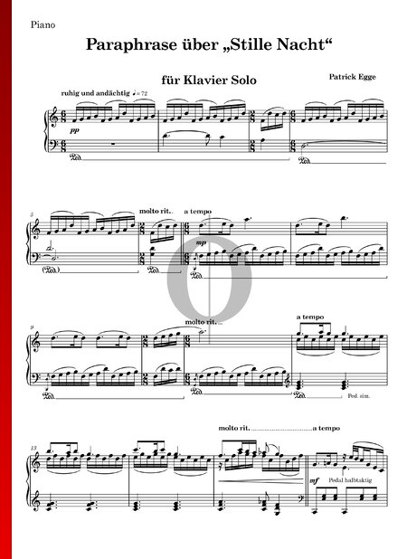 Paraphrase: Stille Nacht