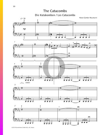 The Catacombs Sheet Music