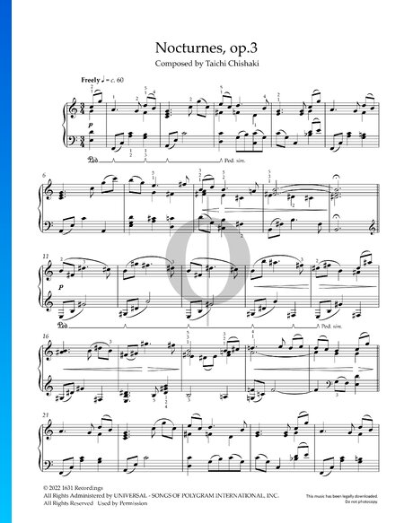 Nocturnes, Op. 3