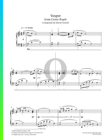 Vesper Sheet Music