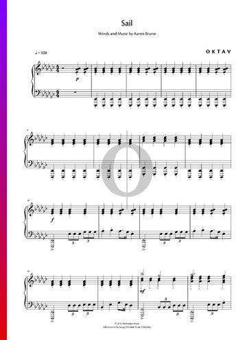 Sail Sheet Music