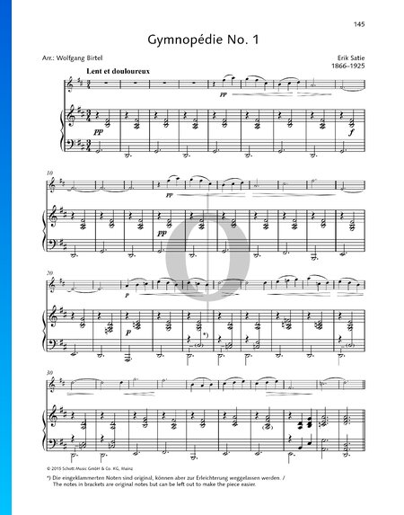 Gymnopédie N°1