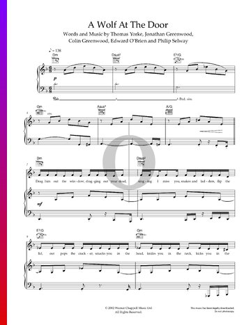 A Wolf At The Door Musik-Noten