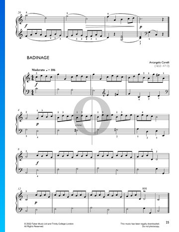 Badinage Sheet Music