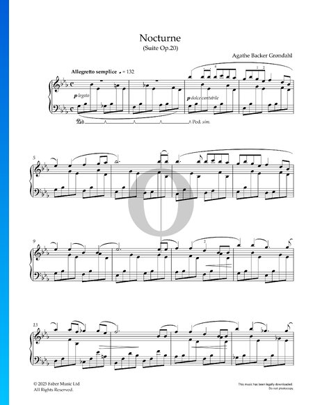 Suite, Op. 20: Nocturne