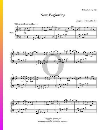 New Beginnings Sheet Music