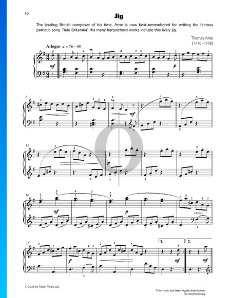Sonata in G Major, No. 6: 2. Gigue