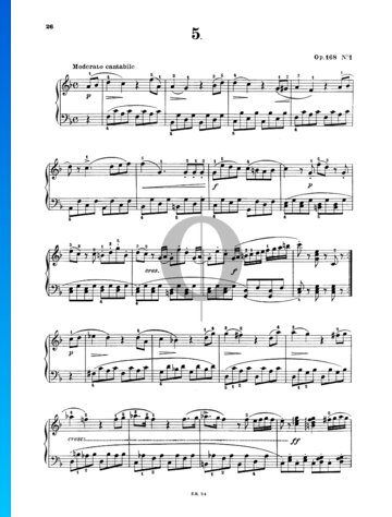 Sonatina in F Major, Op. 168 No. 1 Spartito