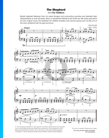 The Shepherd Sheet Music