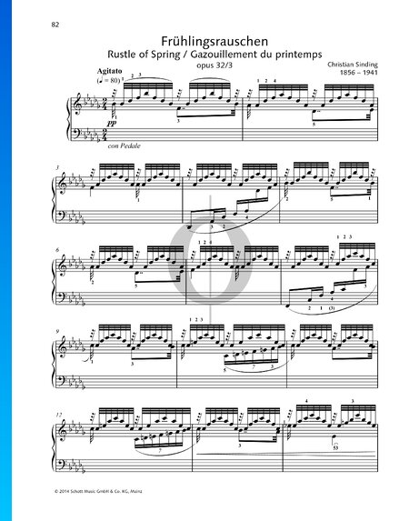 Rustle of Spring, Op. 32 No. 3
