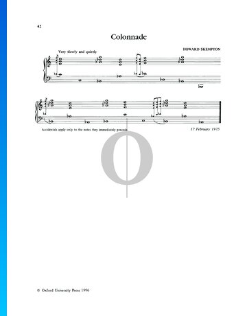 Colonnade Musik-Noten