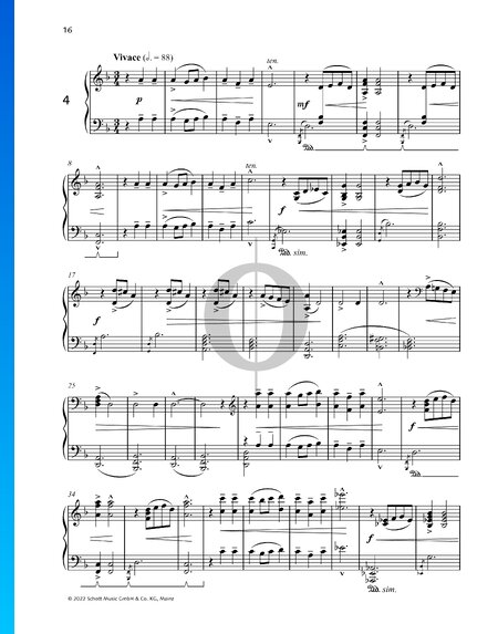 Walzer in d-Moll, Op. 71 Nr. 4