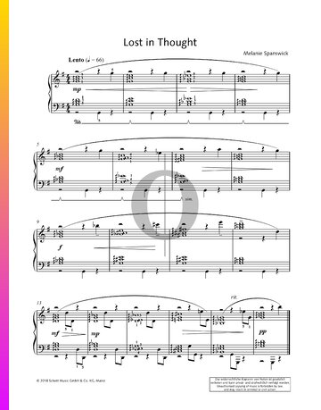 Lost in Thought Sheet Music