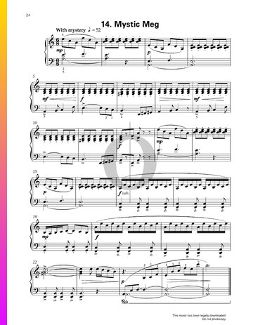 Mystic Meg Partitura