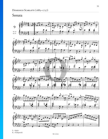 Sonate in f-Moll, K. 69