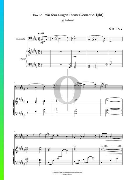 How To Train Your Dragon Theme (Romantic Flight)