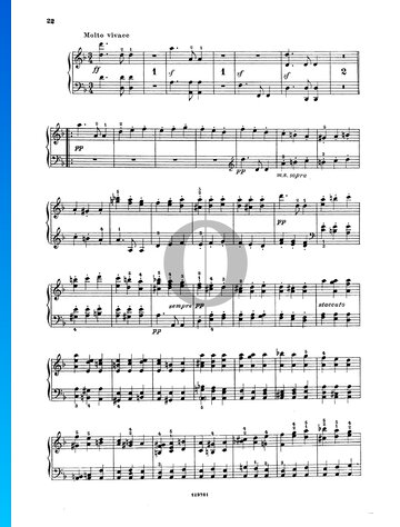 Symphonie Nr. 9 in d-Moll, Op. 125: 2. Molto vivace Musik-Noten