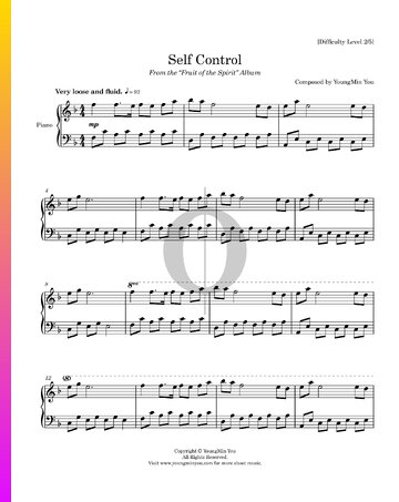 Self Control Sheet Music