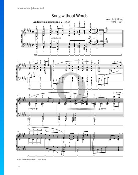 Lied ohne Worte, Op. 13 Nr. 2