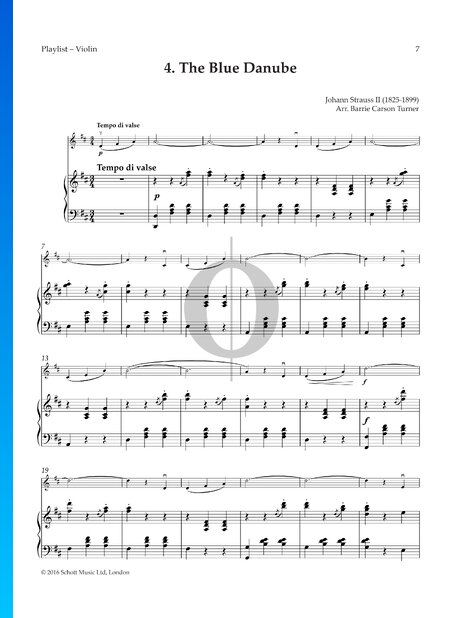 An der schönen blauen Donau, Op. 314