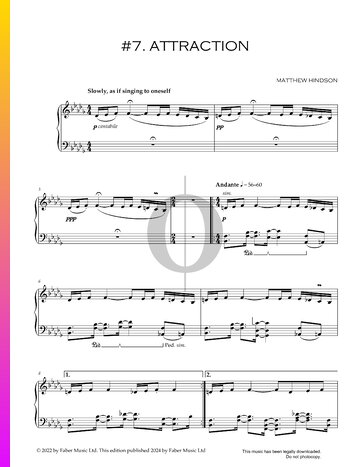 Attraction Sheet Music