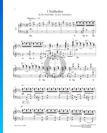 In the Troll Hall, Op. 44 Sheet Music