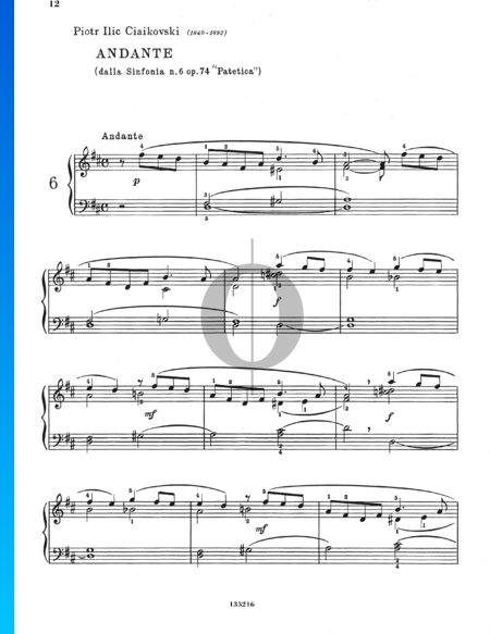 Symphonie Nr. 6 in h-Moll, Op. 74 (Pathétique)
