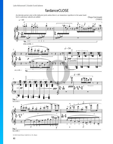 fardanceCLOSE Sheet Music